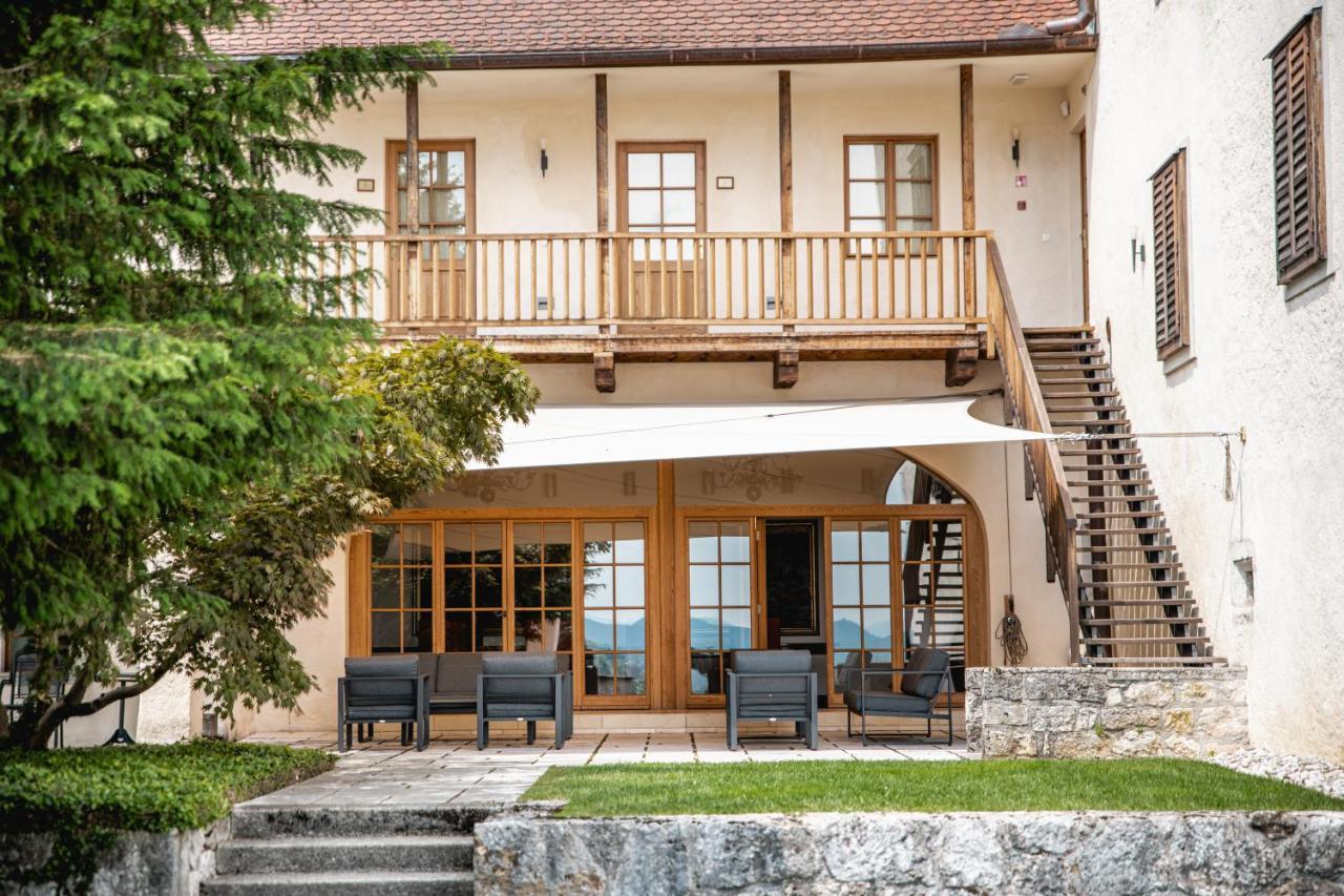Grad Strmol Villa Cerklje na Gorenjskem Bagian luar foto