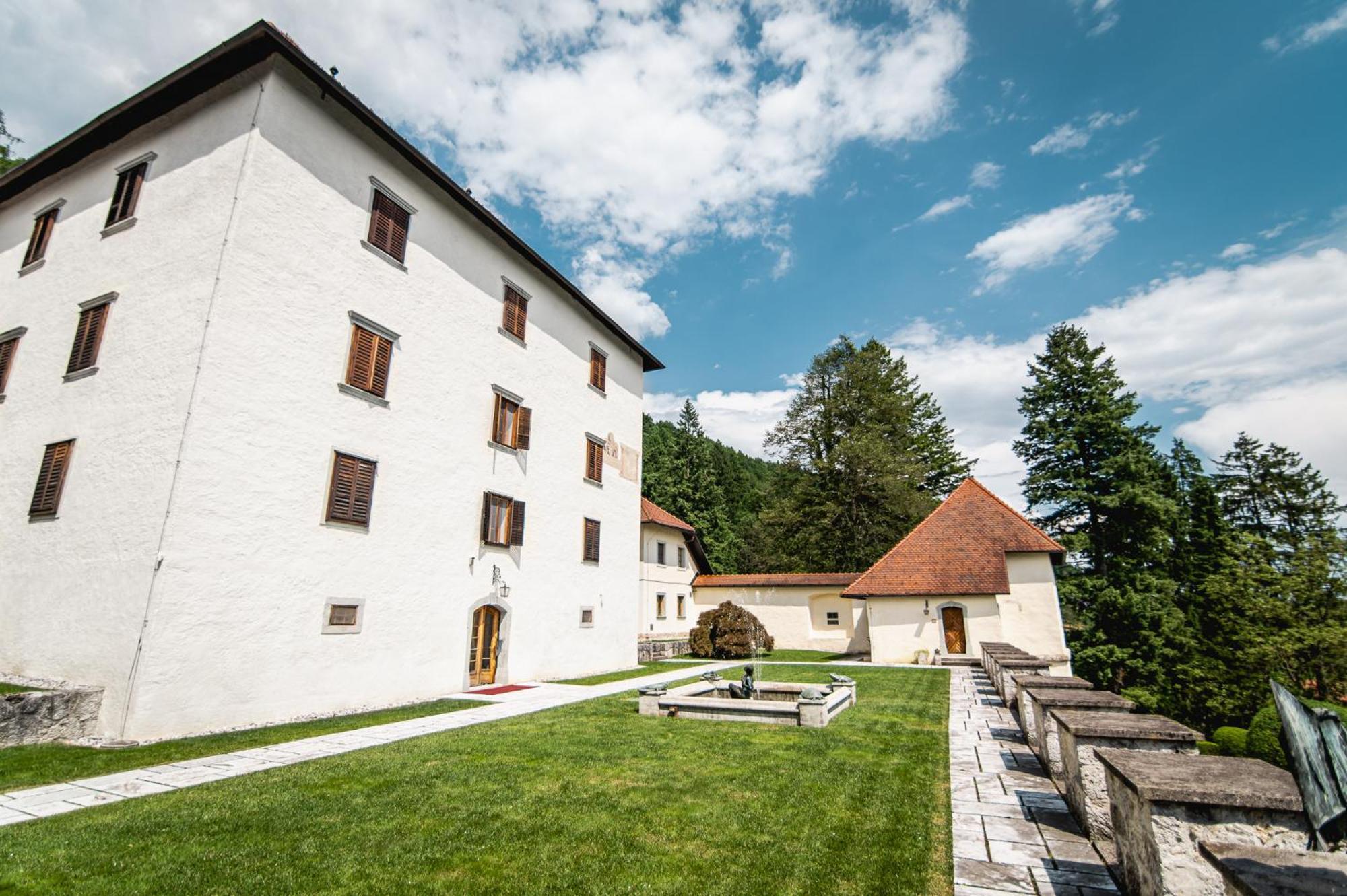 Grad Strmol Villa Cerklje na Gorenjskem Bagian luar foto